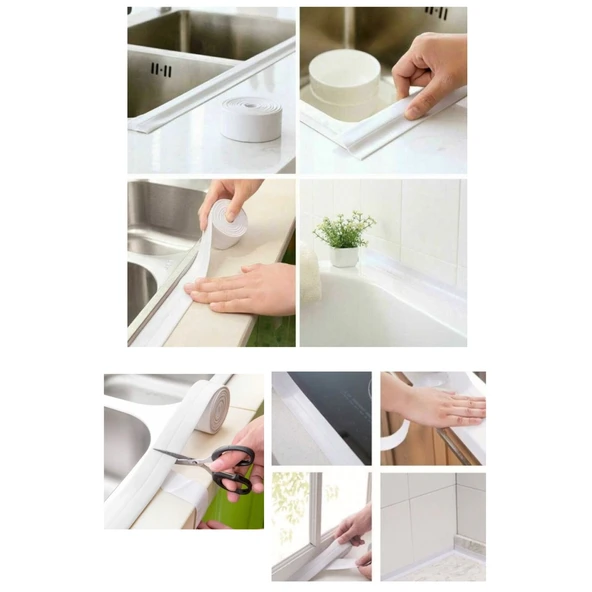 Su Sızdırmaz Bant Lavabo Küvet Kenar Bandı (3.2m) - 10