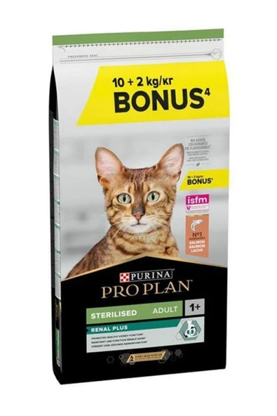 Pro Plan Sterilised Salmon&Tuna Kedi Maması - 10+2 Kg. ürün görseli