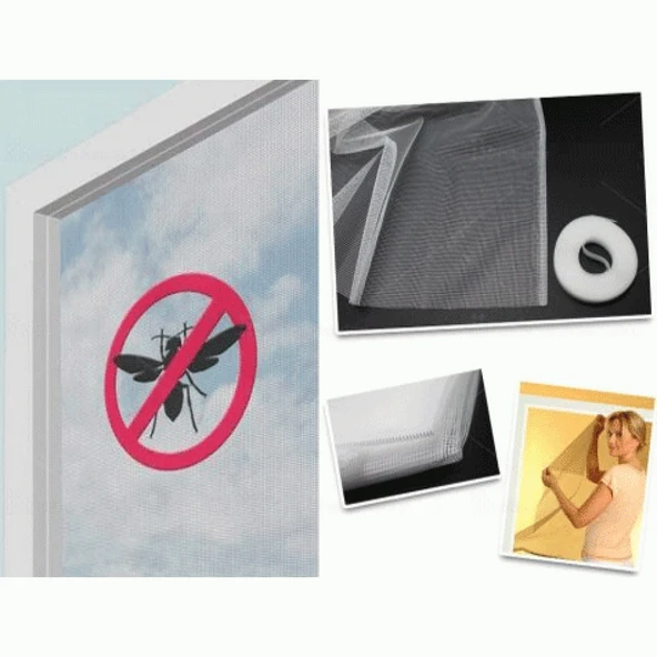 Pencere Cam Sinekliği ( 70 cm x 125 cm. ) - 3