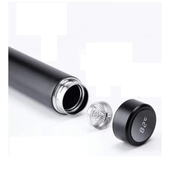 Dijital Sıcaklık Göstergeli Renkli Çelik Termos - 500 ML - 7