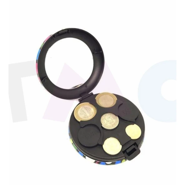 Bozuk Para Kutusu Metal Aynalı Cüzdanmatik - Resim 5