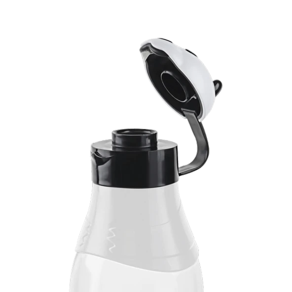 Sevimli Panda Tasarımlı Cam Suluk  Sızdırmaz 1000 ML - 8