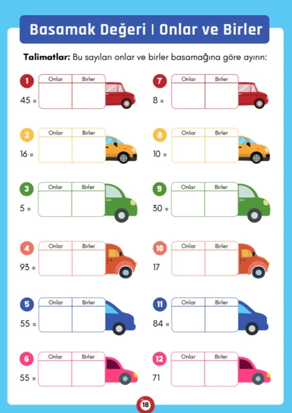 Sıfırdan Çarpma Öğrenme YAZ-SİL Kitabı (Birinci ve İkinci Sınıflar İçin) - 5