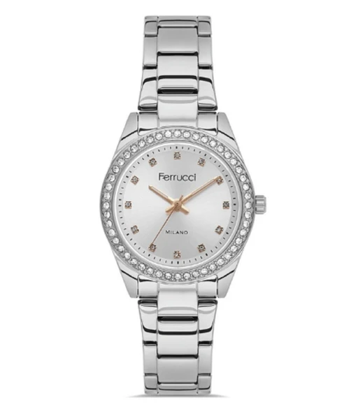 Ferrucci Fer.03260m.01 Çelik Kordon Kadın Kol Saati -F658 ürün görseli 1