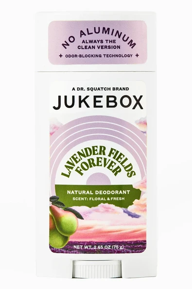 Jukebox Lavender Fields Forever Alüminyumsuz Stick Deodorant 75GR