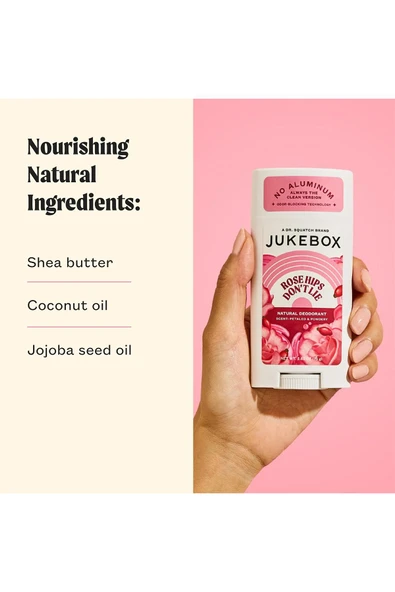 Jukebox Rose Hips Dont Lie Alüminyumsuz Stick Deodorant 75GR - 5