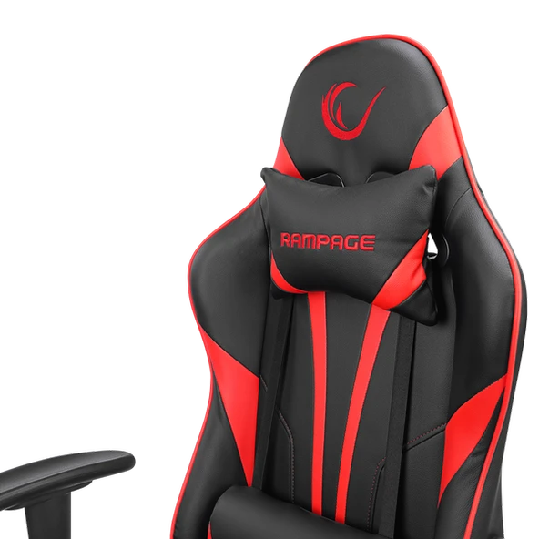 RAMPAGE KL-R17 TITAN KIRMIZI / SİYAH OYUNCU KOLTUĞU RAMPAGE - 8