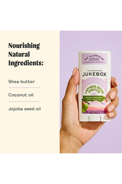 Jukebox Lavender Fields Forever Alüminyumsuz Stick Deodorant 75GR - 5