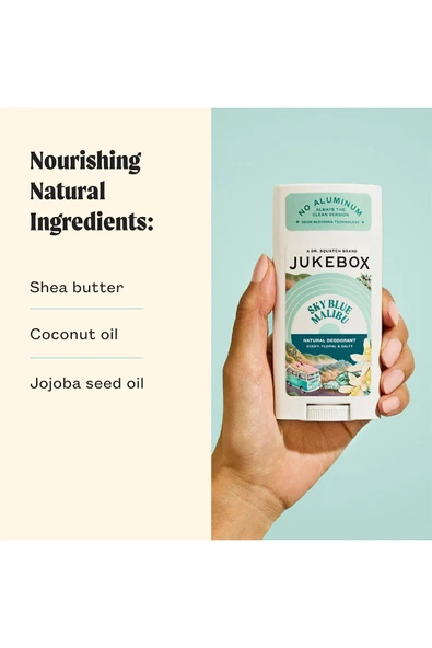 Jukebox Sky Blue Malibu Alüminyumsuz Stick Deodorant 75GR - 5