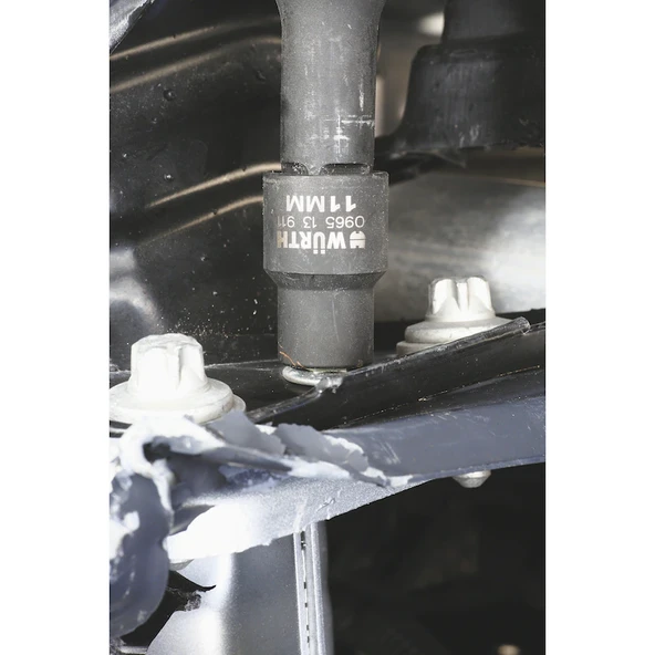 Würth 1/2 inch Spiral Lokma Somun Seti (14 Parça) - Resim 3