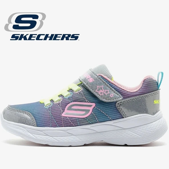 Skechers Snap Sprints 2.0 - Stars Away 303518L Ortopedik Çocuk Spor Ayakkabı - Resim 2