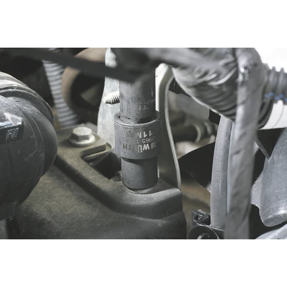 Würth 1/2 inch Spiral Lokma Somun Seti (14 Parça) - Resim 4