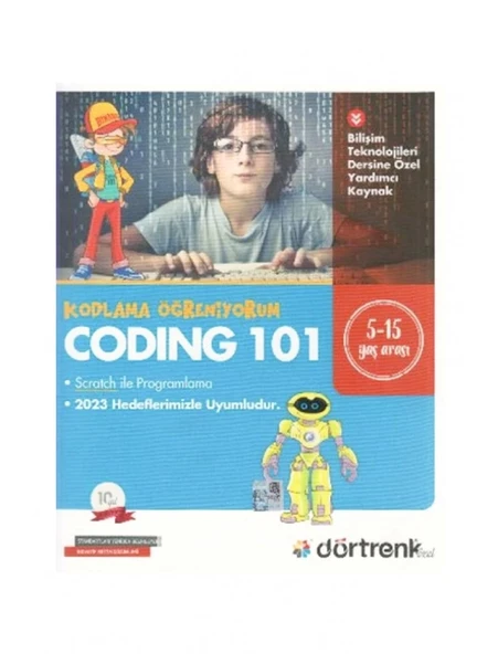 Kodlama Öğreniyorum Coding 101- 5-15 Yaş