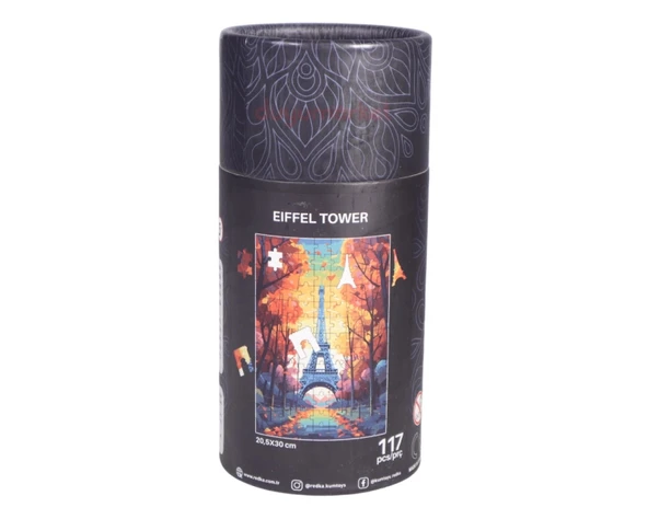 Kumtoys Wooden Jıgsaw Puzzle Mandala Rulo Kutu - 2