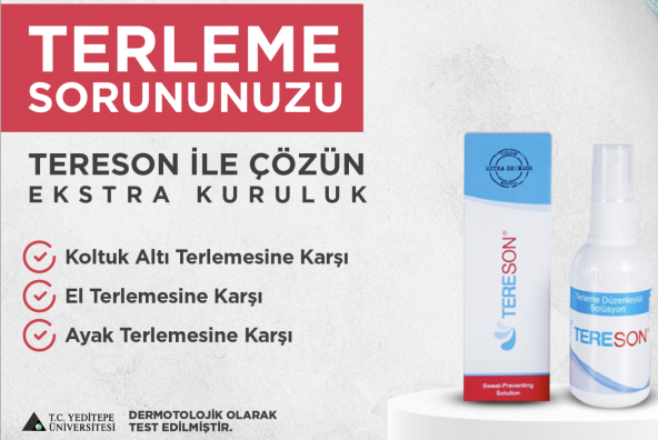 Tereson El,Ayak ve Koltuk Altı Terleme Önleyici 2x50 ML - 2