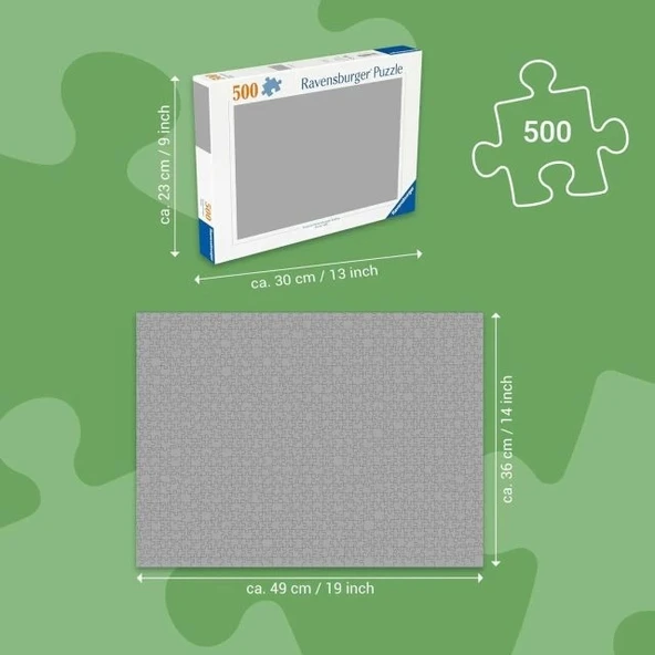 Ravensburger 500 Parça Puzzle - 17460 - - Resim 2