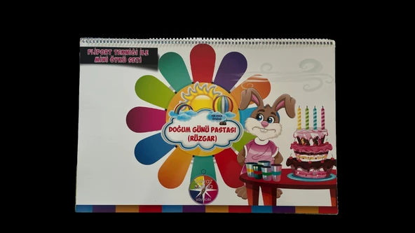 Fliport Tekniği İle Mini Öykü Seti Beyaz Pusula - 5