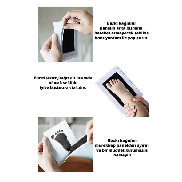 El Ayak İzi Kalıbı Seti - Resim 5