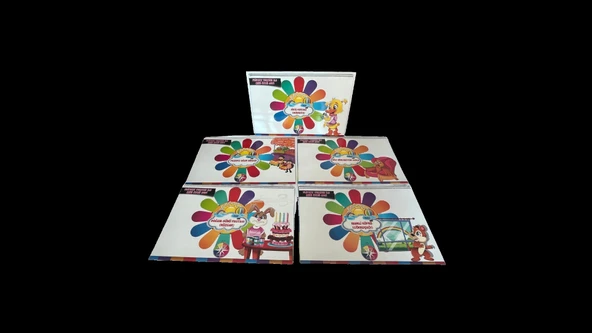 Fliport Tekniği İle Mini Öykü Seti Beyaz Pusula