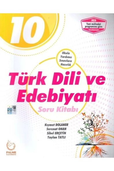 Palme 10.Sınıf Türk Dili Ve Edebiyati Soru Kitabı ürün görseli 1