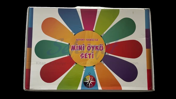 Fliport Tekniği İle Mini Öykü Seti Beyaz Pusula - 2