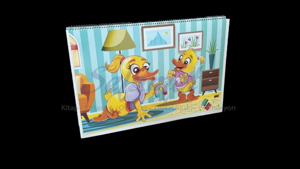 Fliport Tekniği İle Mini Öykü Seti Beyaz Pusula - 8