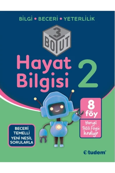 Tudem 2.Sınıf Hayat Bilgisi 3 Boyut