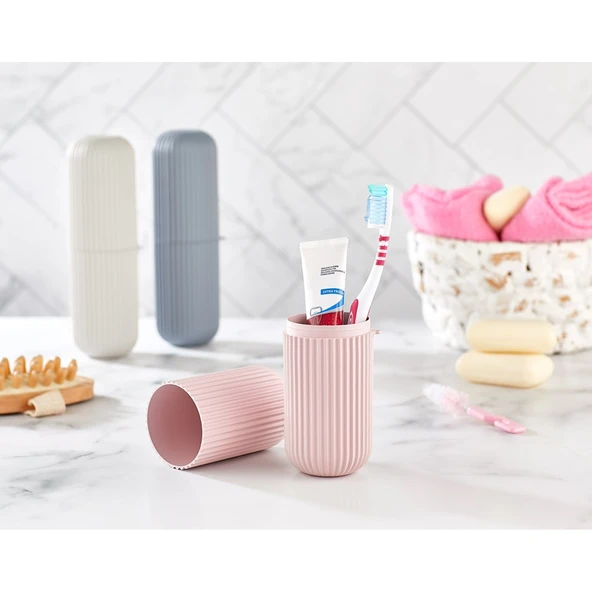 Çanta İçi Saklama Kutusu - Diş Fırçası Kutusu - Makyaj Kutusu - 7