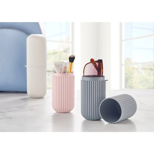 Çanta İçi Saklama Kutusu - Diş Fırçası Kutusu - Makyaj Kutusu - 8