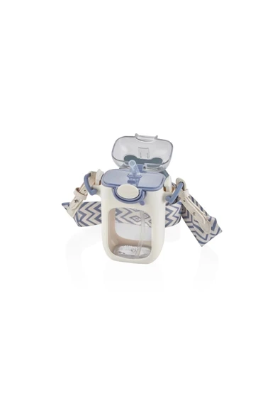 Vagon Matara Tritan Bottle 400Ml Gri Beyaz D-T4014 - 2