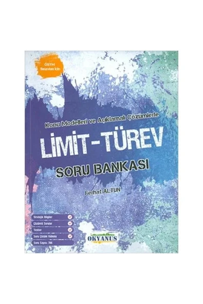 Okyanus Limit Türev Soru Bankası ürün görseli 1
