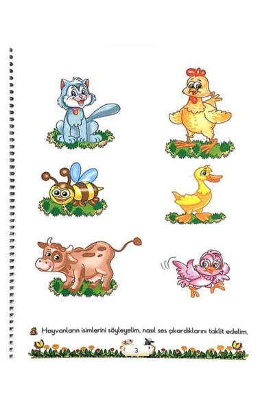 İlk Kitaplarım 2+Yaş Dil Gelişimi Beyaz Pusula - 2