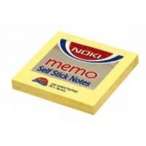 Noki Memo Yapışkanlı Not Kağıdı Postit 75X75 Turuncu Kod: 12164