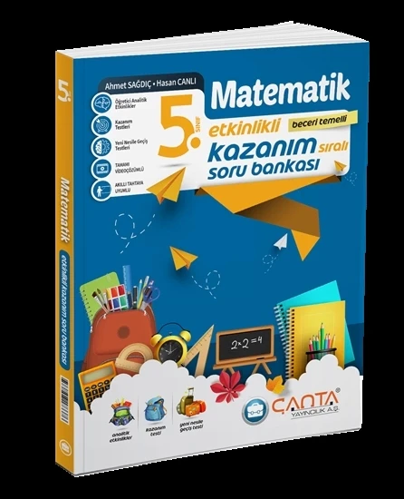 Çanta 5.Sınıf Matematik Kazanım Sıralı Soru Bankası