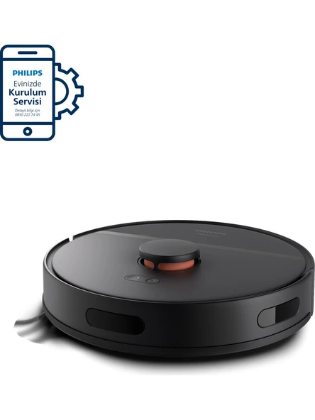 Philips HomeRun 3000 Serisi Aqua XU3000/01 Siyah Akıllı Robot Süpürge - 2