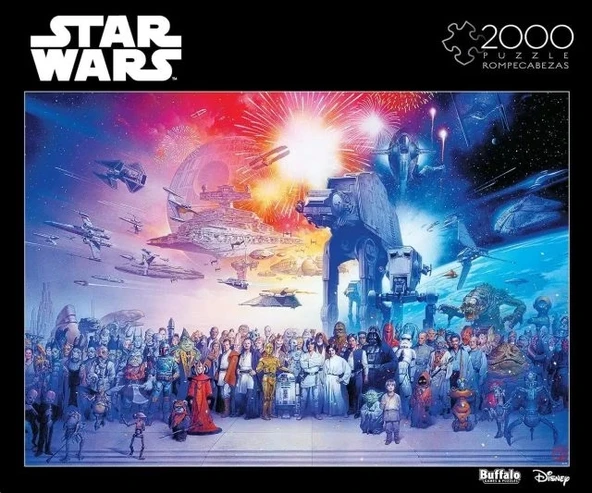 Buffalo Games Star Wars  2000 Parçalı Puzzle - Resim 2