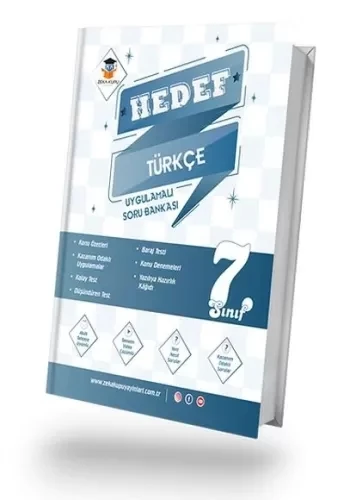 Zeka Küpü 7.Sınıf Hedef Türkçe Uygulamalı Soru Bankası