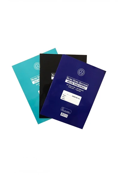 54 Öğrencilik -20 Haftalık 8 Derslik 7 Günlük Sınıf Defteri ürün görseli