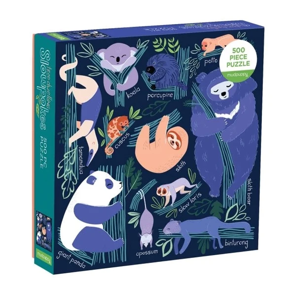 Mudpuppy Uyuşuk Hayvanlar Puzzle - 1