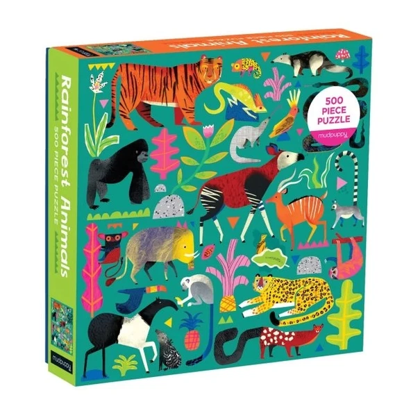 Mudpuppy Uyuşuk Hayvanlar Puzzle - 11