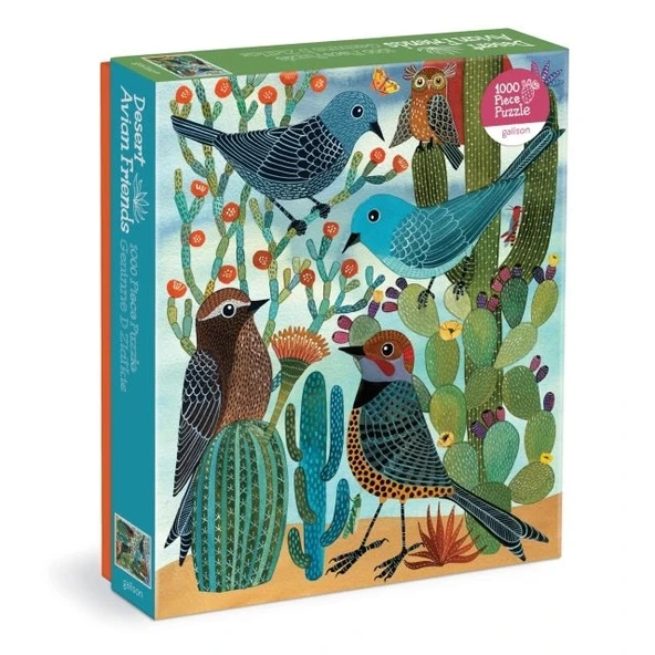 Galison Çöl Kuşu Dostları Puzzle - 1