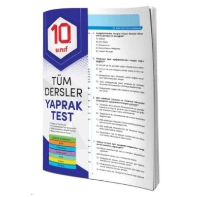 Element 10.Sınıf Tüm Dersler Yaprak Test ürün görseli 1