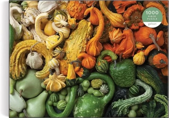 Galison Heirloom Balkabağı Puzzle - Resim 4