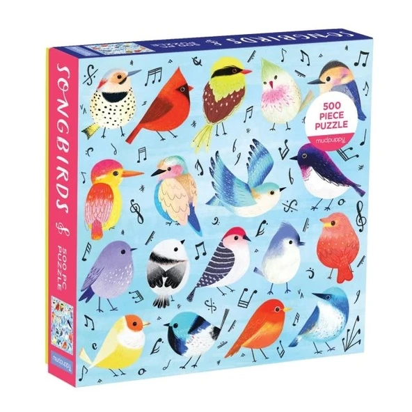 Mudpuppy Ötücü Kuşlar Puzzle - 1