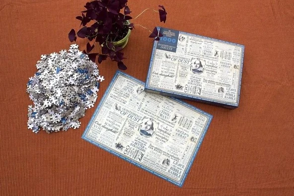 Shakespeare 1000 Parça Puzzle - Resim 3