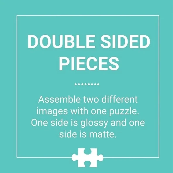 Galison Çift Taraflı Çiçek Puzzle - Resim 4