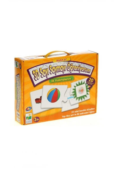 3d Sayı Saymayı Öğreniyorum Ilk Kelimelerim 3+