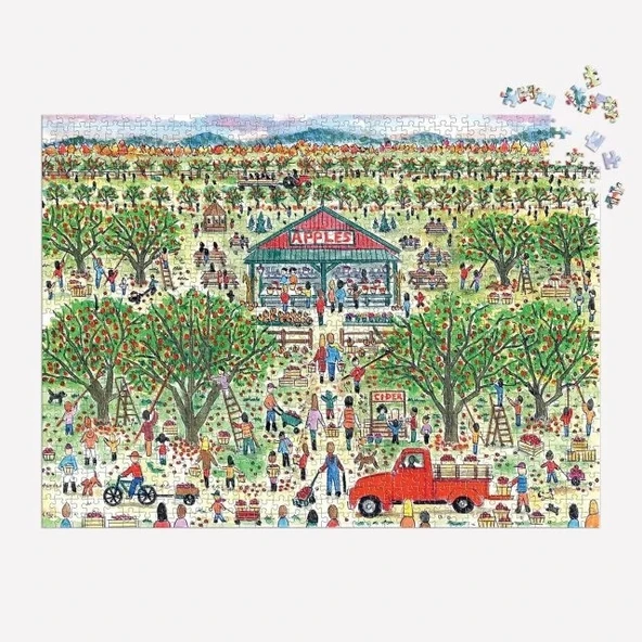 Galison Elma Toplama Puzzle - Resim 6