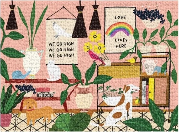 Galison Sevginin Yaşadığı Yer Puzzle - 8