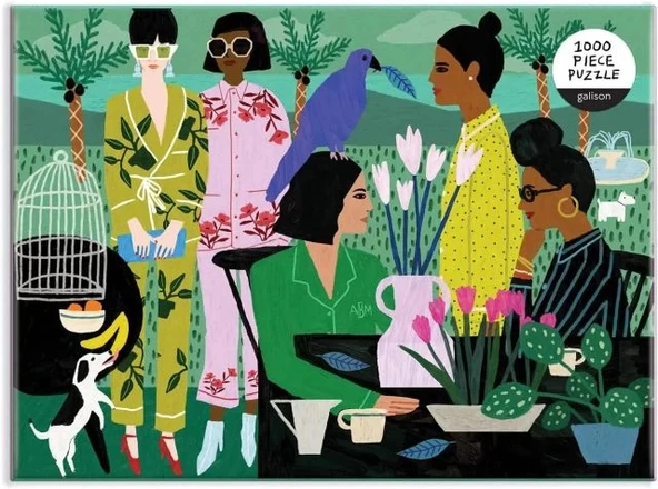 Galison Pijamalı Anneler Puzzle - Resim 10